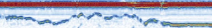 B-scan of corrosion pitting